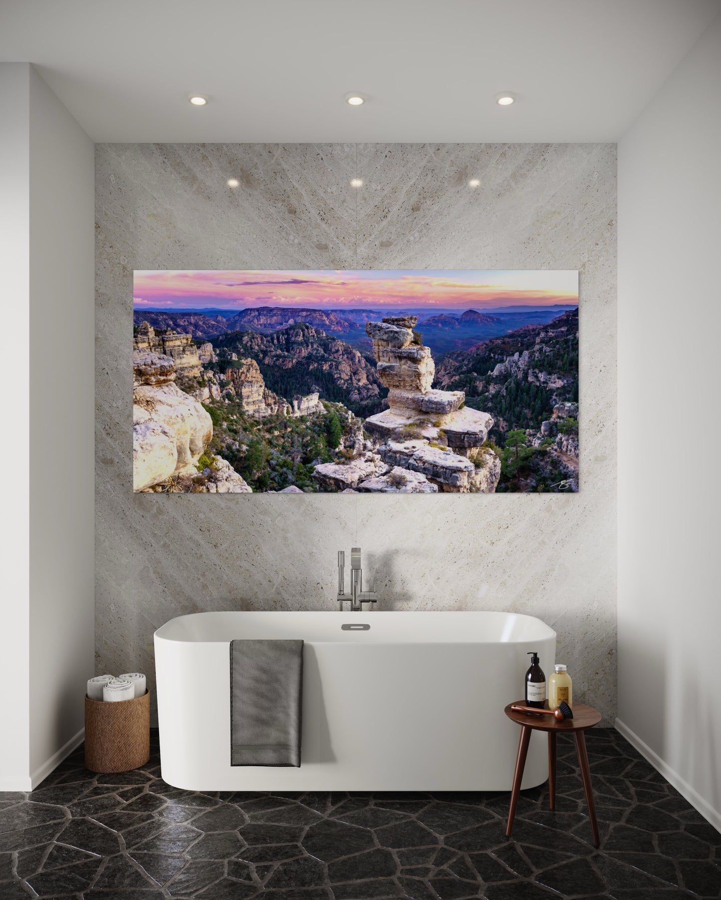 Crown of the Rim — Sunset Over Arizona’s Red Rock Canyons