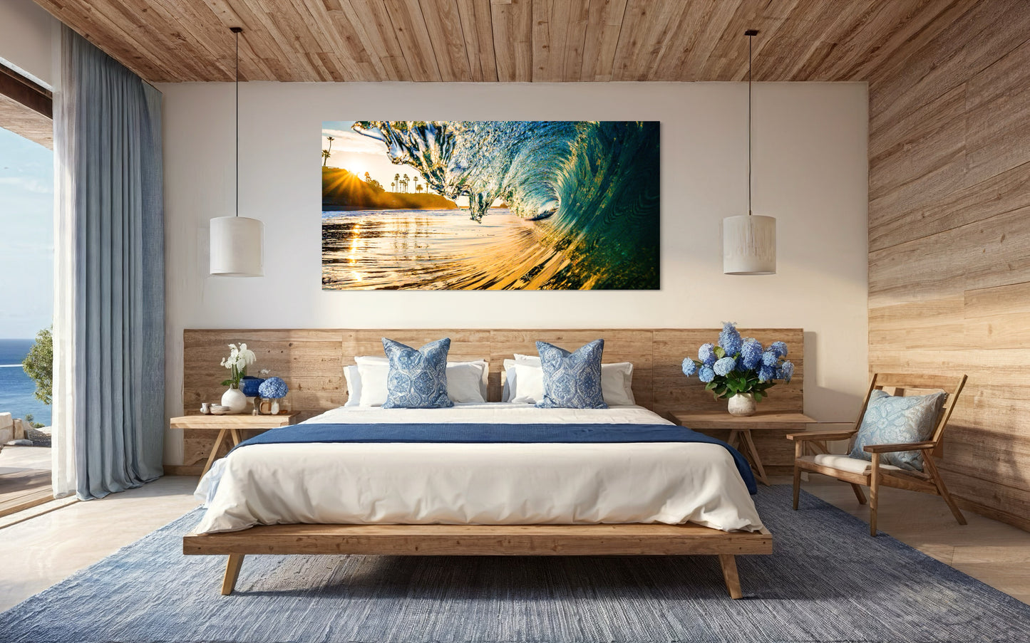 Golden Hour Barrel — Ocean Fine Art Photography Print