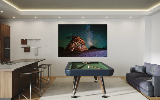 Milky Way Sentinel — Lone Pine & Sandstone, Zion National Park