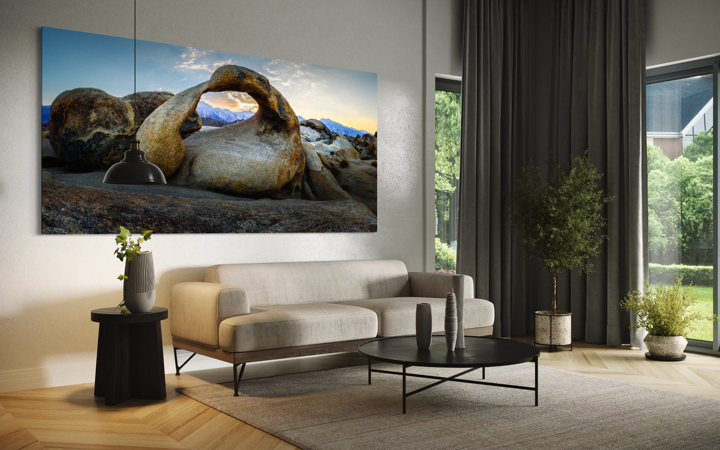 Desert Gateway – Mobius Arch and the Sierra