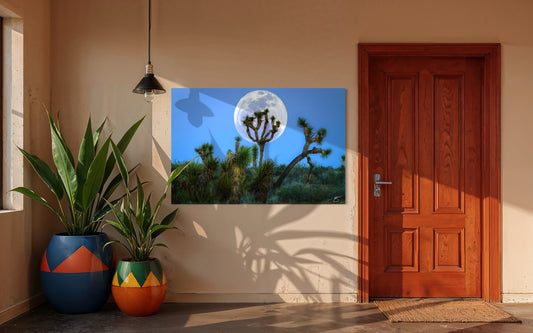 Lunar Guardians – Joshua Tree Under the Moon