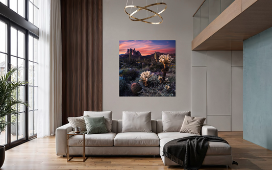 Superstition Mountains Sunset – Sonoran Desert Arizona | Fine Art Landscape Print