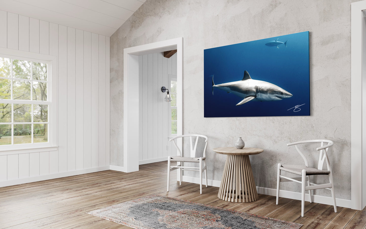 Apex Silence — Great White Shark Fine Art Photography Print
