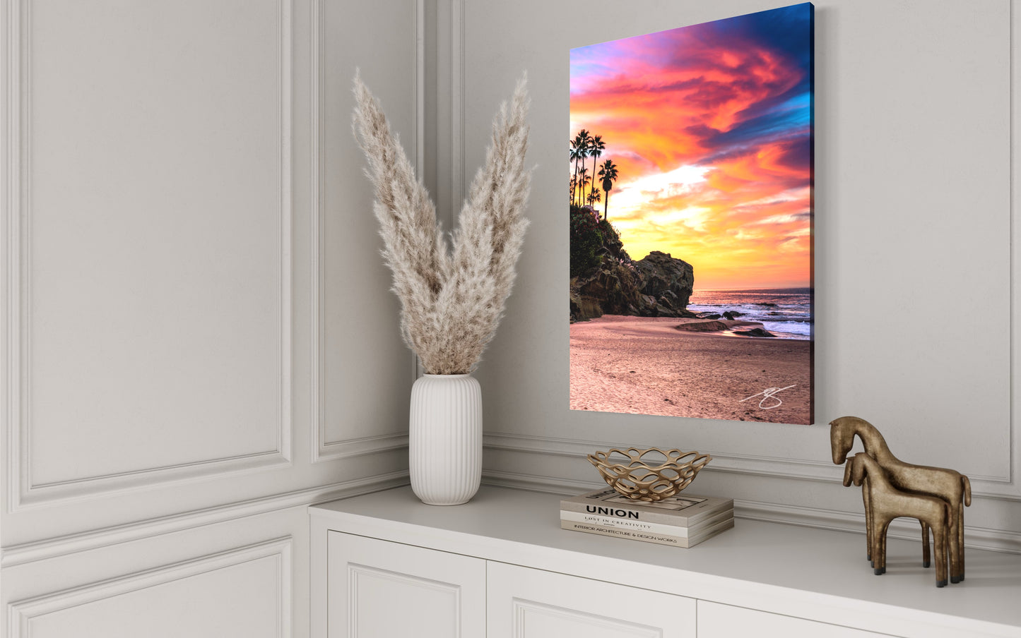 Pastel Skies at Palm Cove — Sunset Beach Fine Art Print