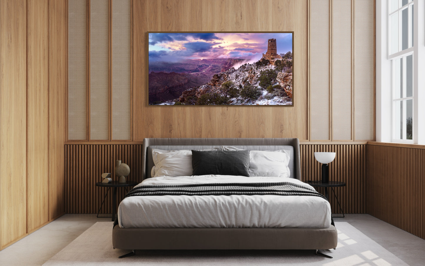 Desert View Winter Light — Grand Canyon Fine Art Print