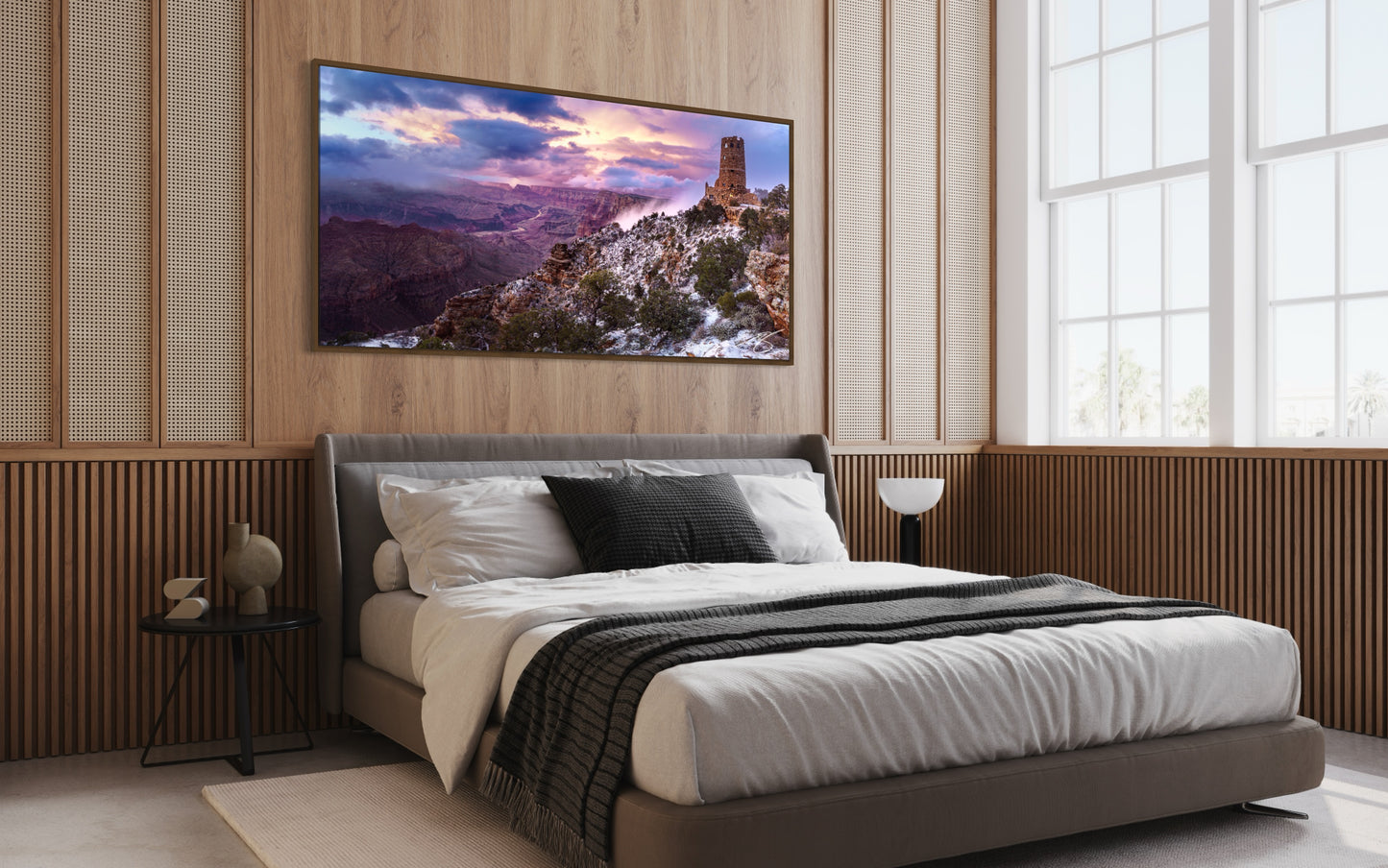 Desert View Winter Light — Grand Canyon Fine Art Print