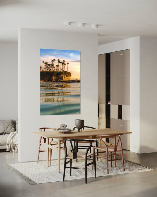 Golden Palm Bluff — Coastal Fine Art Photography Print