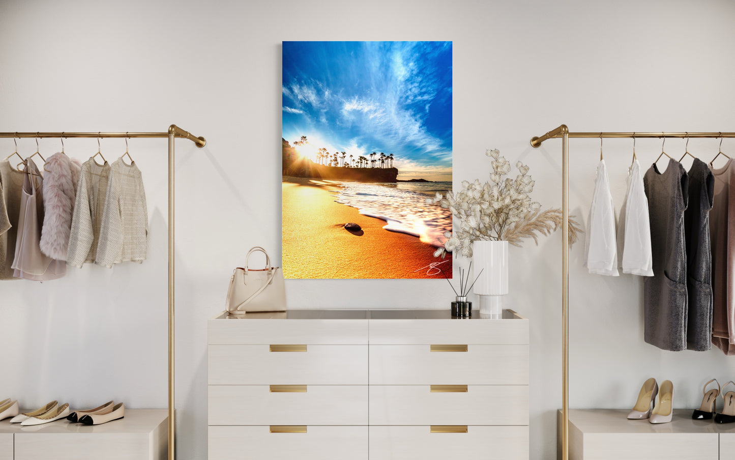 Golden Sunrise at Palm Cove — Coastal Fine Art Print