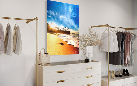 Golden Sunrise at Palm Cove — Coastal Fine Art Print