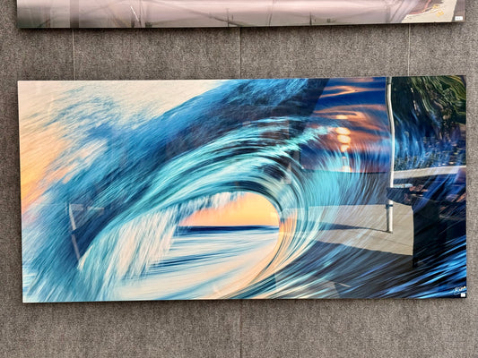 "Dream Wave" 30x60" Metal (Local Pick-up only)