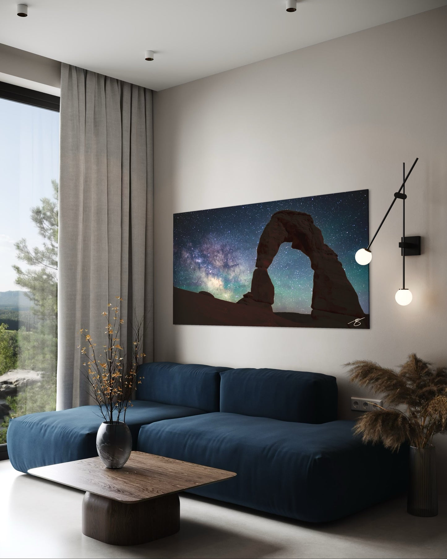 Delicate Arch Under the Milky Way – Fine Art Night Sky Photography Print